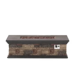 Chesney Outdoor 50000 BTU Light Weight Concrete Rectangular Fire Pit Stone - Christopher Knight Home -Outdoor Furniture Store GUEST fd663297 4176 4978 93c4 664e4fc6ca10