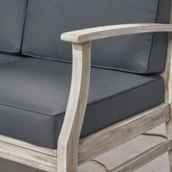 Perla 2pk Acacia Wood Club Chairs Light Gray/Dark Gray - Christopher Knight Home 8 Perla 2pk Acacia Wood Club Chairs Light Gray/Dark Gray - Christopher Knight Home -Outdoor Furniture Store GUEST fdaffe5c 825c 4edc b20c d096669327fe