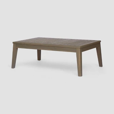 Grenada 5pc Acacia Sectional Sofa Set - Gray/Dark Gray - Christopher Knight Home 6 Grenada 5pc Acacia Sectional Sofa Set - Gray/Dark Gray - Christopher Knight Home - Image 4