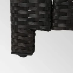 Puerta 5pc Wicker Sofa Chat Set - Dark Brown/Beige - Christopher Knight Home -Outdoor Furniture Store GUEST ffee4a11 afb2 46c5 a376 1ca81a4eaa97